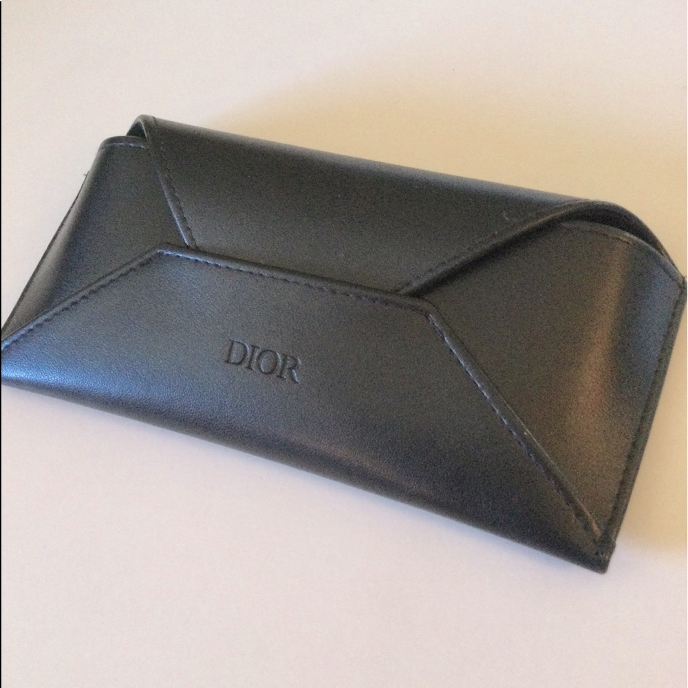 DIOR BLACK SUNGLASSES CASE NWOT